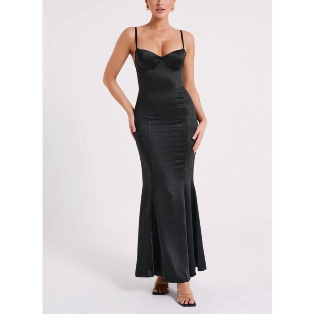 Meshki KATYA Satin Maxi Dress